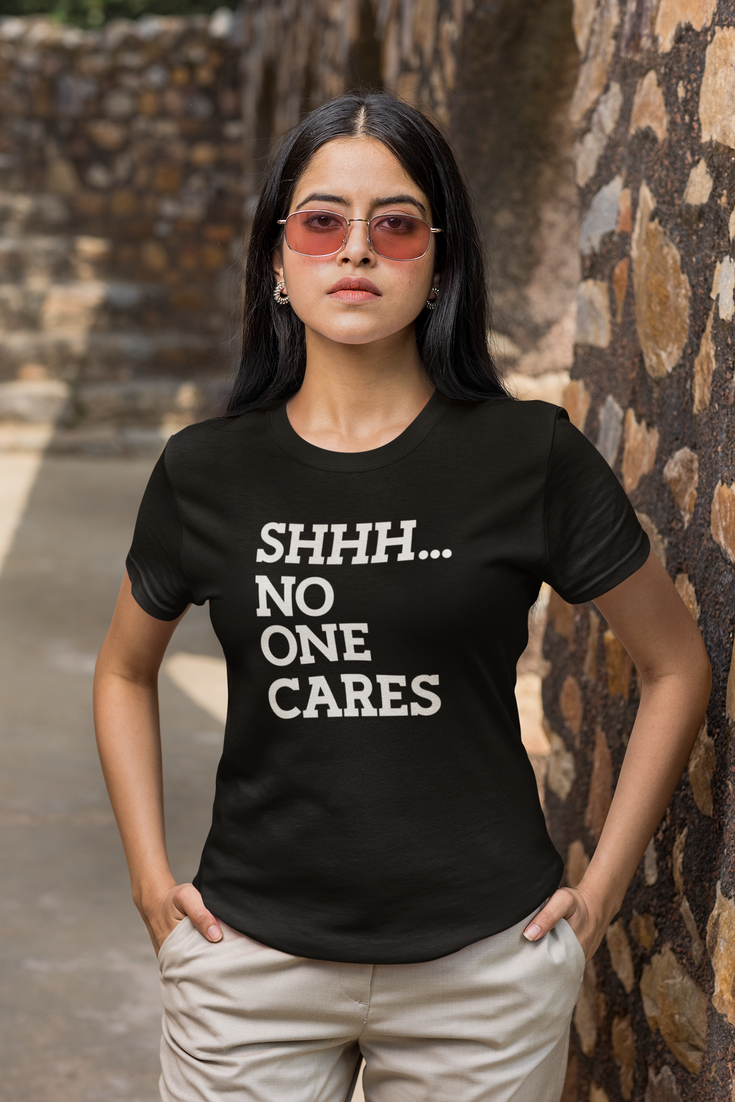 Premium No One Cares Unisex Tees