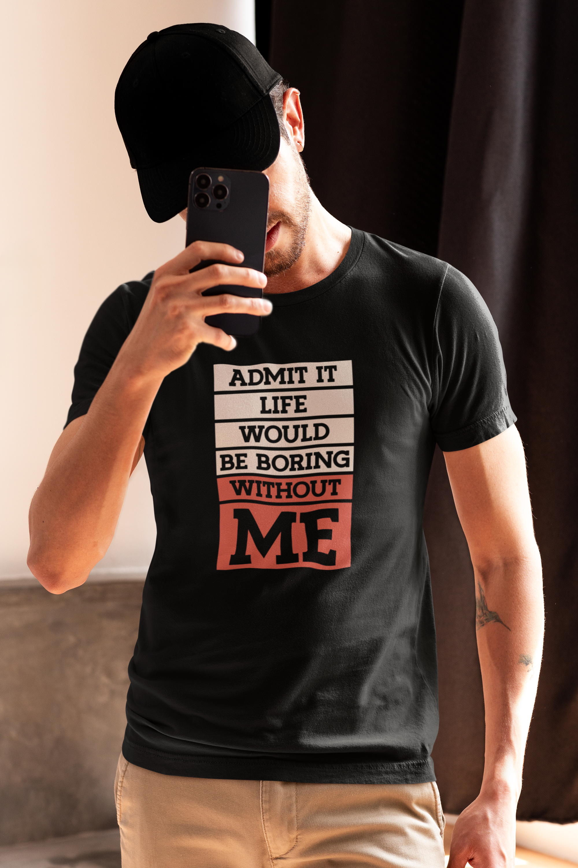 Premium Without Me Unisex Tees