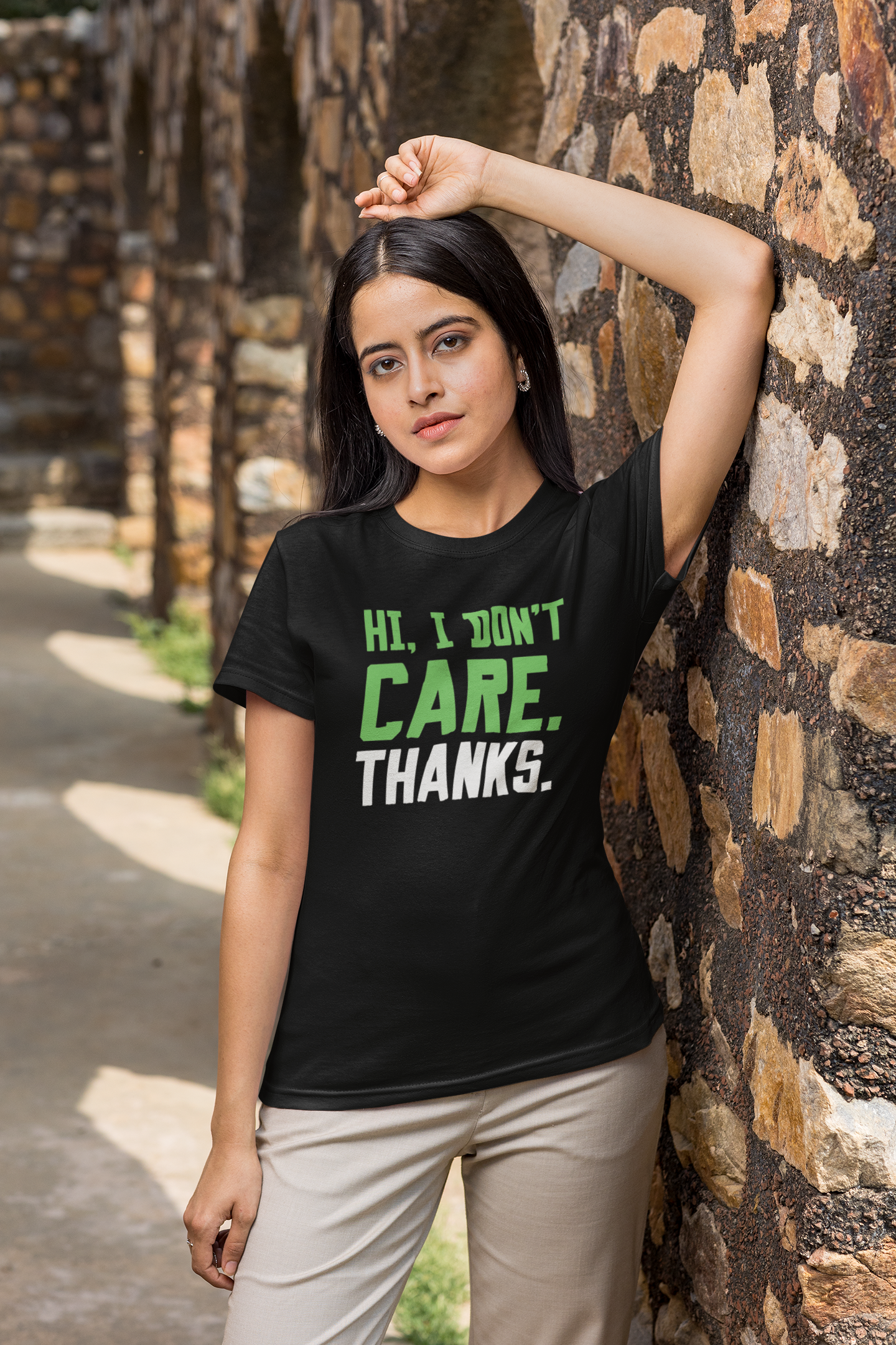 Premium I Don't Care Unisex Tees