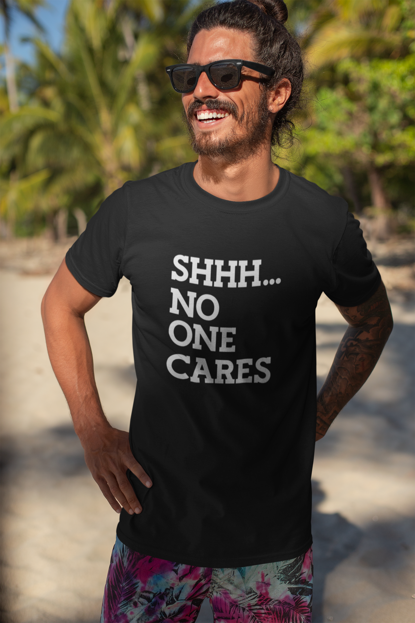Premium No One Cares Unisex Tees