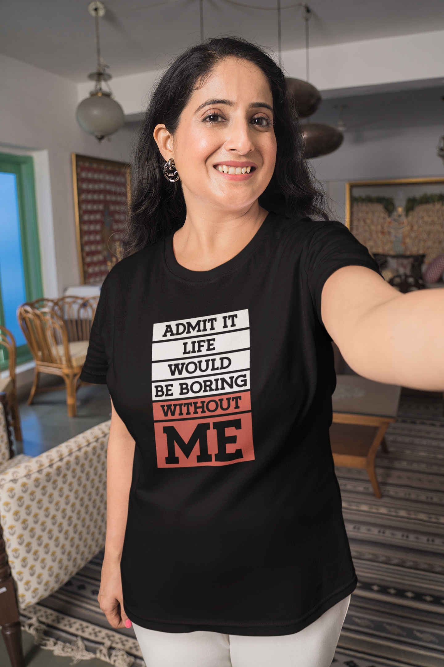 Premium Without Me Unisex Tees